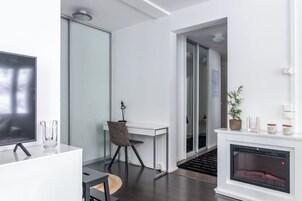 1 habitación, ropa de cama de alta calidad y cortinas blackout 