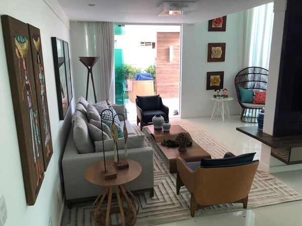 Área de sala de estar