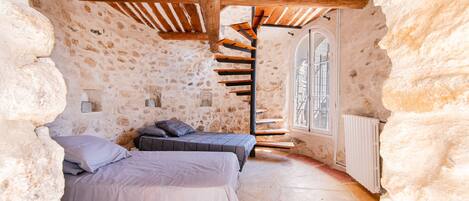 3 chambres, draps fournis
