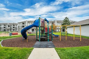 Área de juegos infantiles al aire libre
