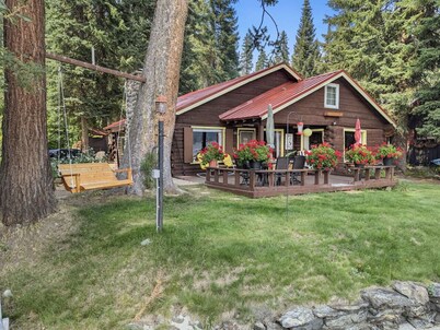 Rustic Lakefront McCall Cabin with Private Dock!