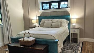 1 slaapkamer, een strijkplank/strijkijzer, gratis wifi, beddengoed