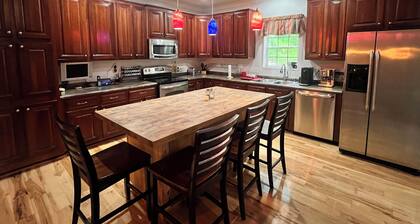 Rural Home with Private Walking Trails on 1400 Private
Acres