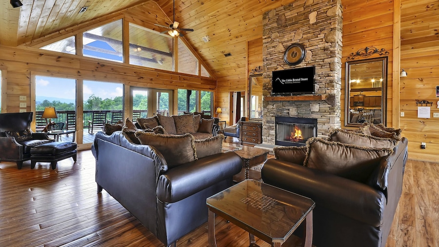 Gatlinburg s Finest Majestic Views Home Theater Hot Tubs and More