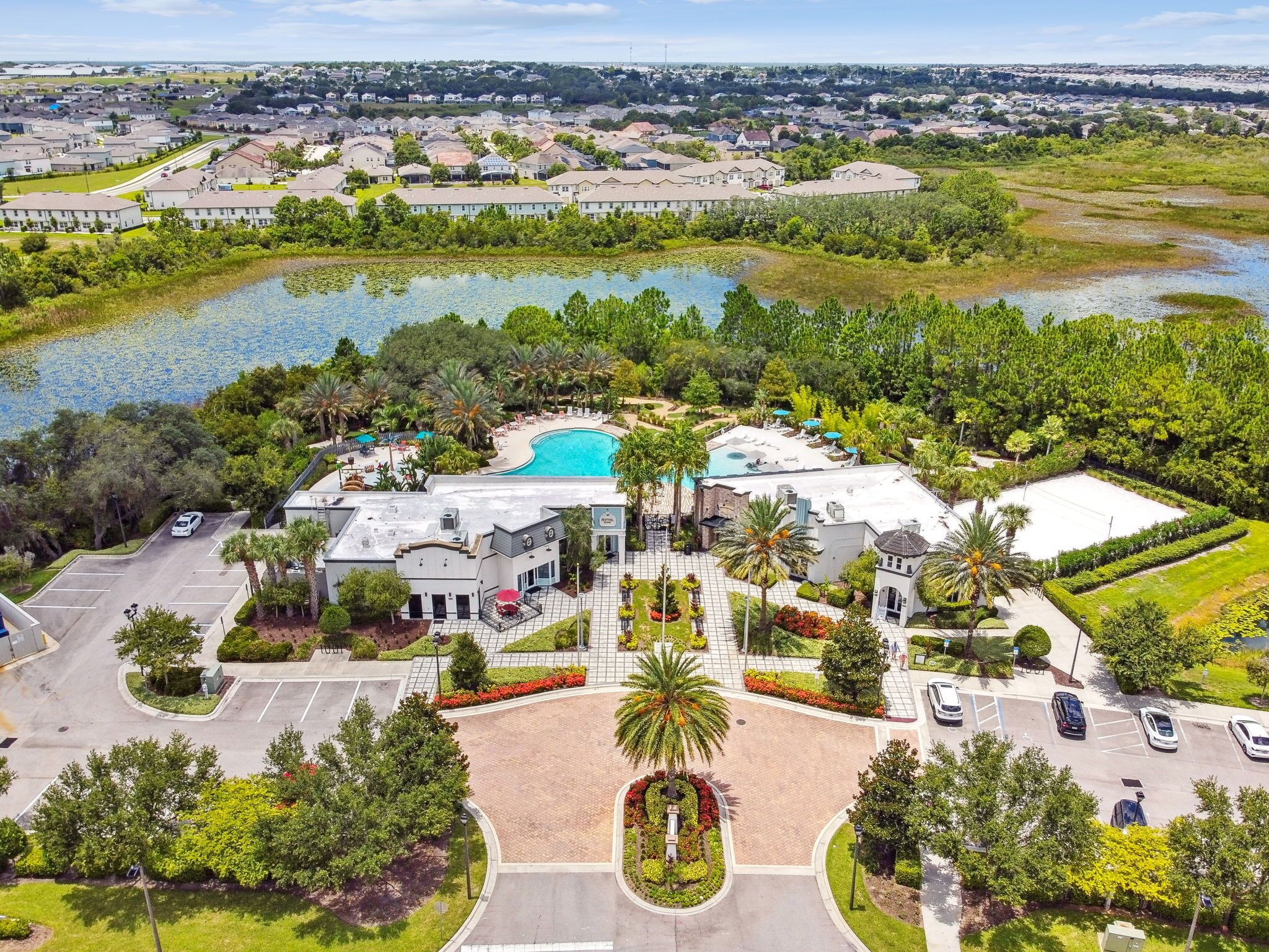 Aerial view