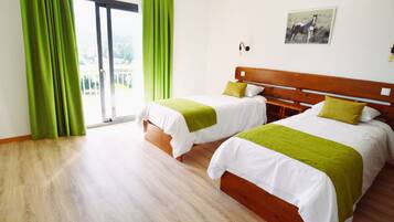 Memory foam beds, individually decorated, individually furnished