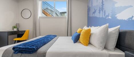 2 habitaciones, escritorio, cuna de viaje y wifi gratis