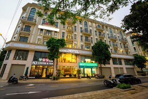 Fachada de la propiedad