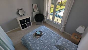 1 多间卧室、WiFi、床单