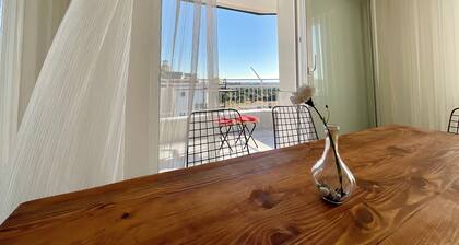 Pine & Ocean Breeze Family Apartment - 3 Bedrooms with AC, 5 Beds, Seaview