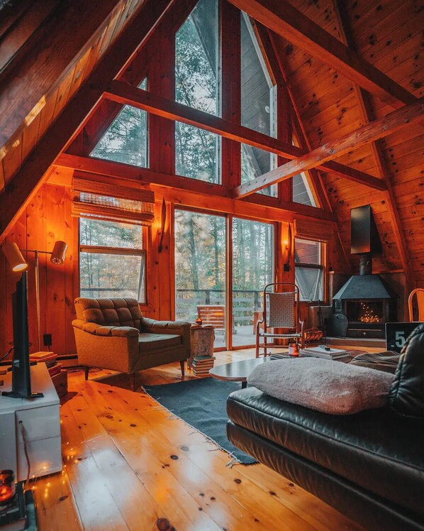 Smart-TV, peis og musikkbibliotek