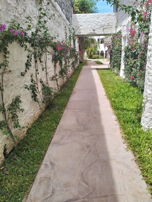 Enceinte de l’hébergement