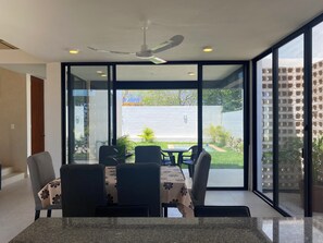 House, Patio, Garden View | Dining room - VILLA GRACE tu mejor opcion en Cholul  (Mérida)