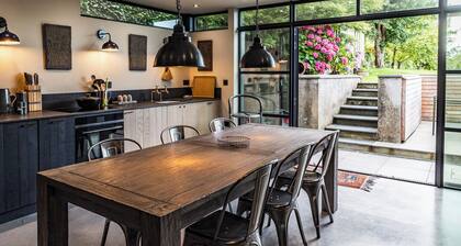A character cottage with a contemporary glass extension, in the heart of Newport