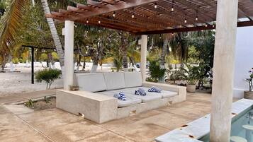 Family Villa, Pool View | Terrace/patio