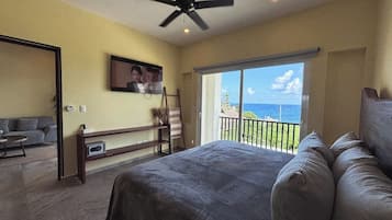 Apartment, Patio, Sea View | 2 bedrooms, iron/ironing board, free WiFi, bed sheets