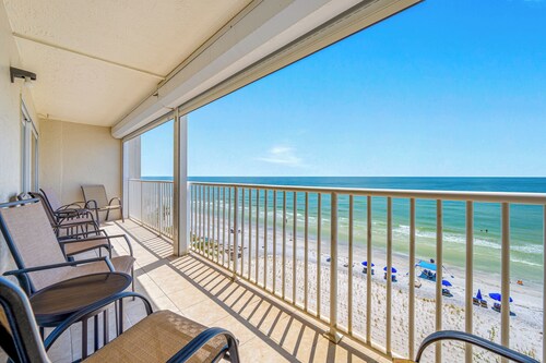 💦Sea Gate 505- Gulf Front- Balcony- Pool -Grill 💦