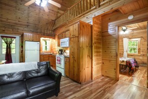 Interior - Fireflies Hollow | Romantic Pond Retreat, Hot Tub (McArthur)