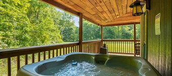 Owl Creek on 54 ac, pond, hot tub, fire ring,grill
