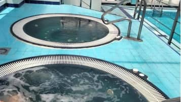 Indoor pool, a heated pool