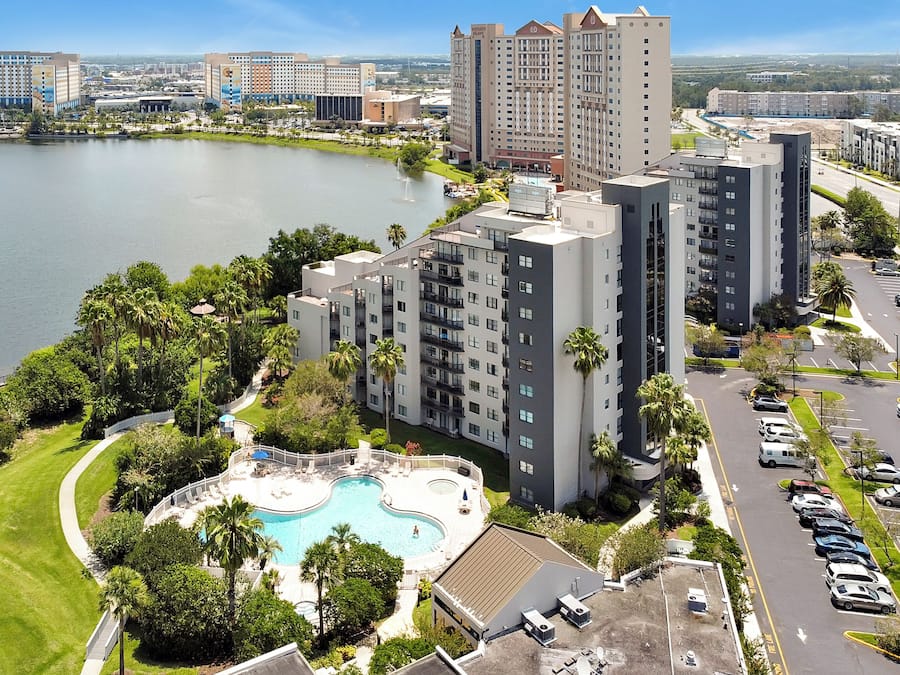 Fassade der Unterkunft