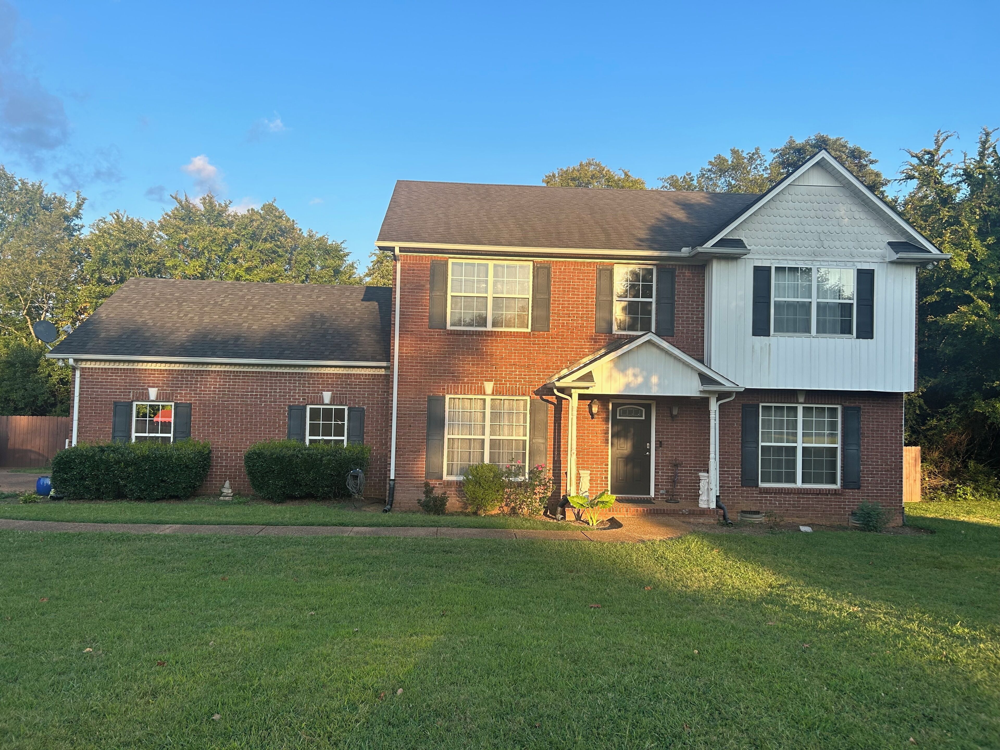 Spacious home near grocery store, interstate, etc, but also away from the crowd.