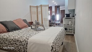 Fer et planche à repasser, accès Internet, draps fournis