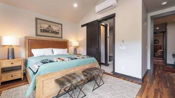 4 bedrooms, iron/ironing board, travel crib, WiFi