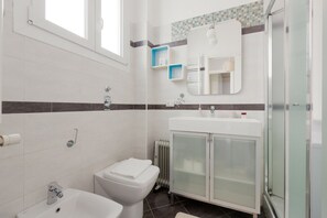 Shower, hair dryer, bidet