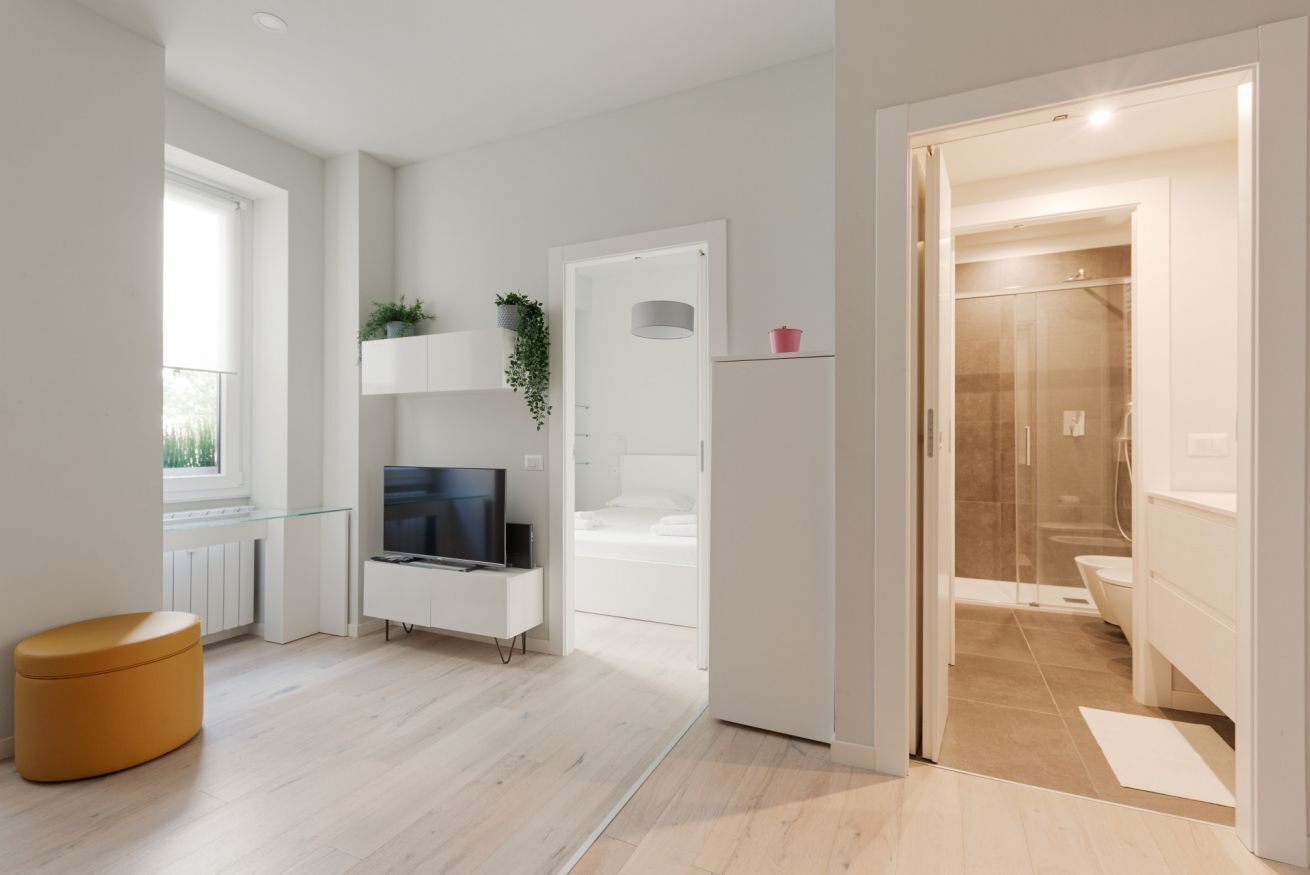 1 habitación, tabla de planchar con plancha, wifi y ropa de cama 