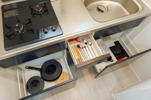 Appartement, non-fumeur (2-person) | Cuisine privée