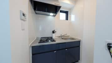 2-person Accommodation , Non Smoking | Private kitchen | Mini-fridge, microwave, stovetop, cookware/dishes/utensils