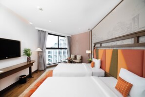 Deluxe Twin Room, Garden View | View from room - Apec Mandala Mui Ne by Dolphin Hospitality (Phan Thiet)
