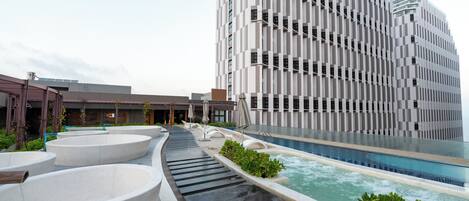 6 piscinas externas