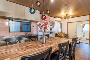 Family House, Balcony | In-room dining - TACHIBANA Tengachaya (Osaka)