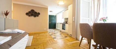 1 bedroom, iron/ironing board, travel cot, free WiFi