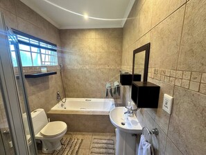 Shower, hair dryer - Secure Executive Apartment, WiFi, Solar Power, Netflix (Johannesburg)