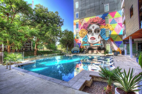 Outdoor pool