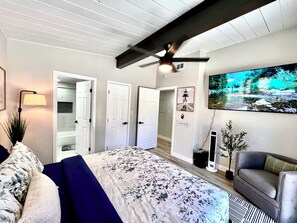 5 slaapkamers, een bureau, een strijkplank/strijkijzer, gratis wifi