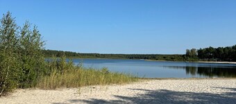 Maison de vacances 'Haus Waldidyll Am Briesensee' avec terrasse privée, jardin privé et Wi-Fi