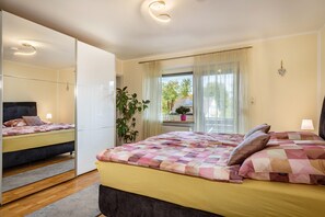 2 habitaciones, wifi gratis y ropa de cama 