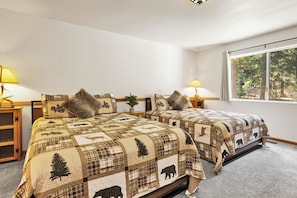 Cabin, nhiều giường, bồn tắm nước nóng, quang cảnh núi | 3 phòng ngủ, trang trí khác biệt 