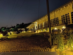 Entrada de la propiedad