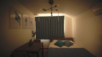 1 bedroom, desk, free WiFi