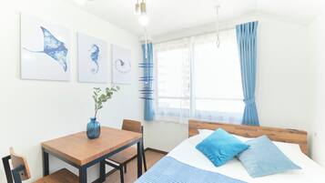 1 bedroom, desk, free WiFi