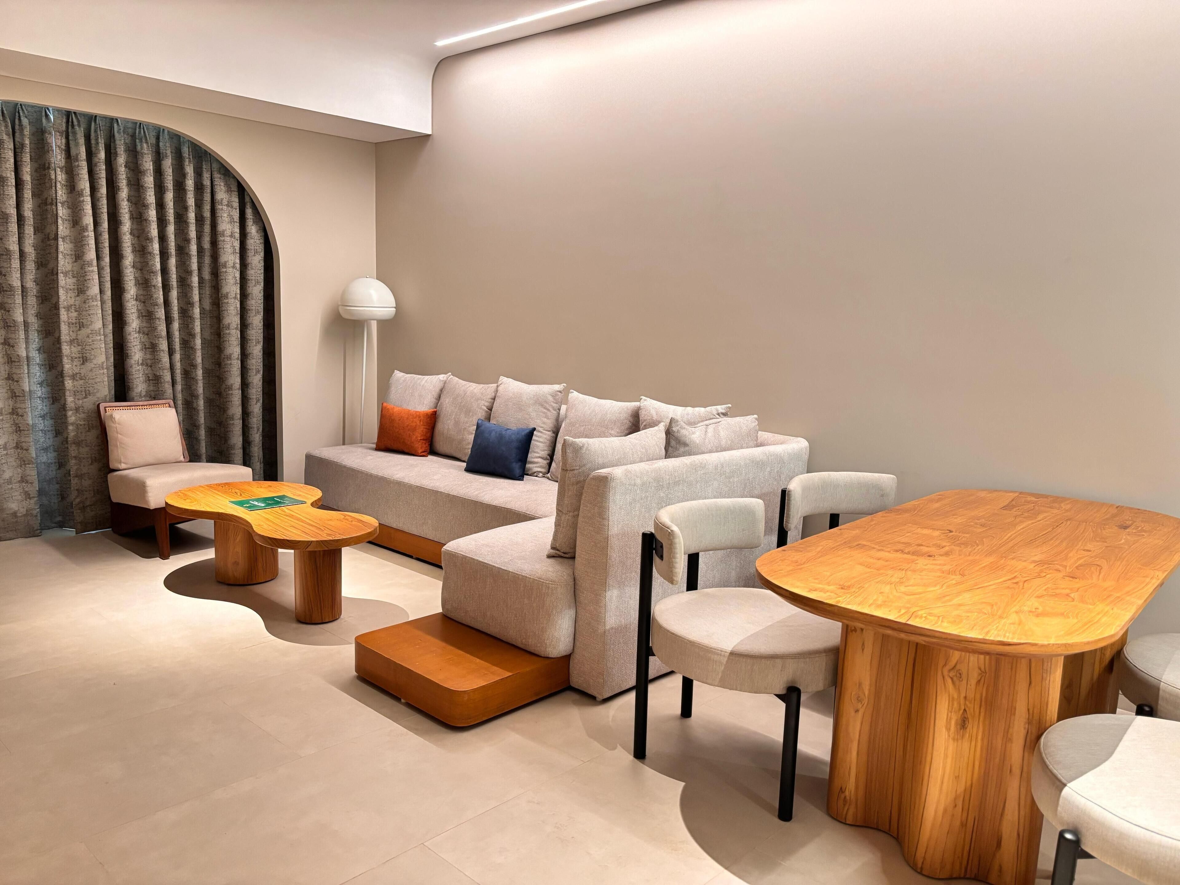 Lyxigt dubbelrum - havsutsikt | Vardagsrum