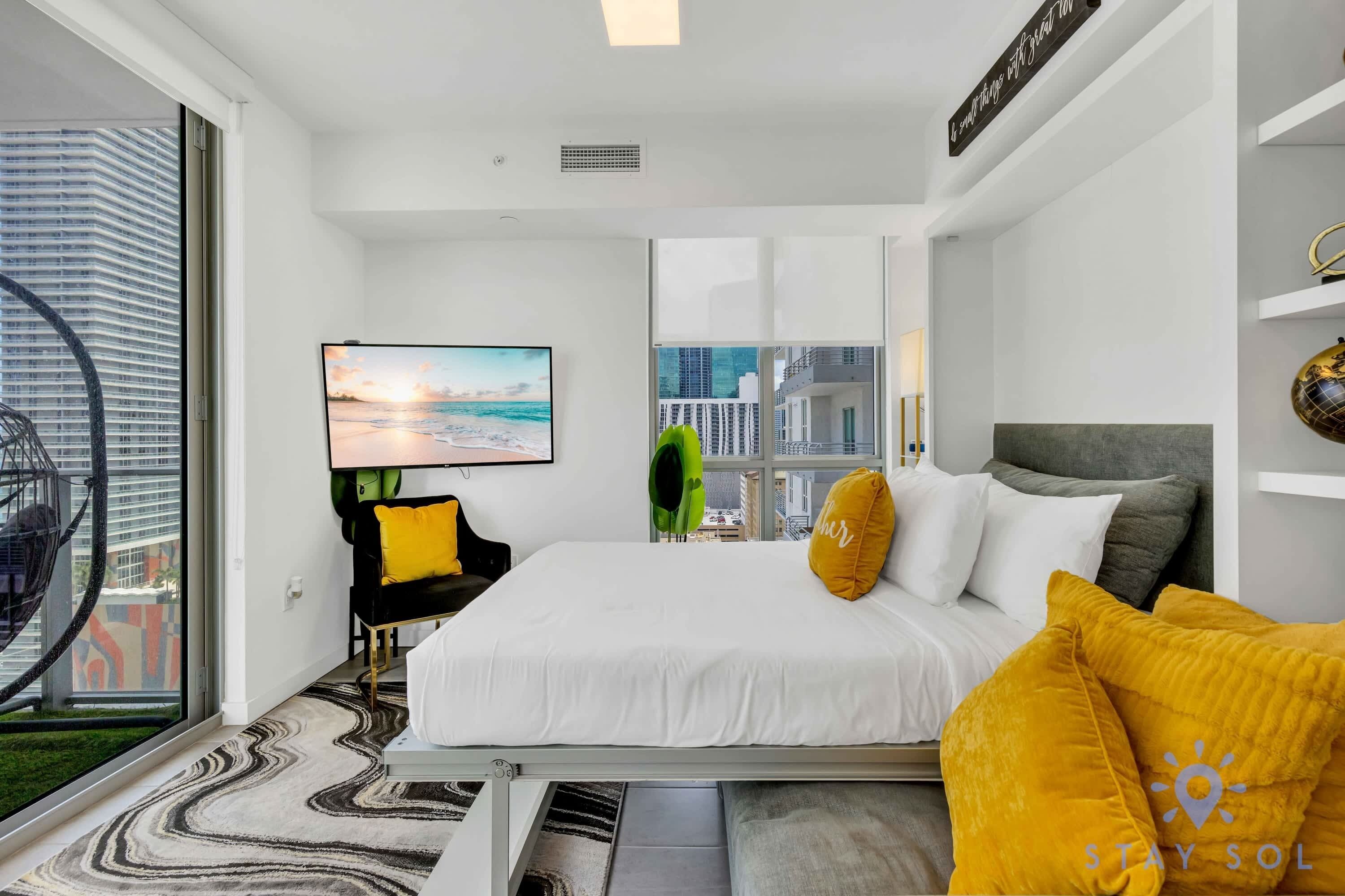 1 多间卧室、熨斗/熨衣板、旅行婴儿床、WiFi