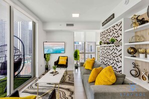 TV - Beautiful Apartment with gym and amazing Pool (Miami)