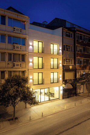 Fassade der Unterkunft