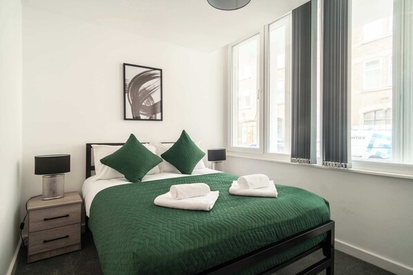 1 Schlafzimmer, Schreibtisch, Bügeleisen/Bügelbrett, WLAN